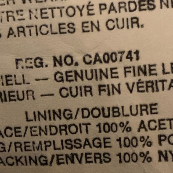 Mr Sabre Rare Vintage Late 70’s early 80’s Leather Coat - Picture 14 of 16